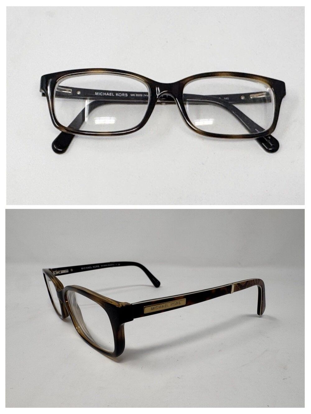 Michael Kors MK8006 Medellin Eyeglass Frames Only 52-16-140 Brown Havana 3010